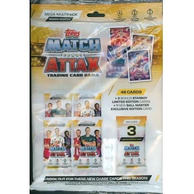 TOPPS Match Attax 2025/26 - Мега Мултипак колекционерски комплект с футболни карти (1074409-0120260001)