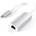 Satechi Aluminum USB-C to Ethernet Adapter - адаптер за свързване от USB-C към Ethernet (сребрист)