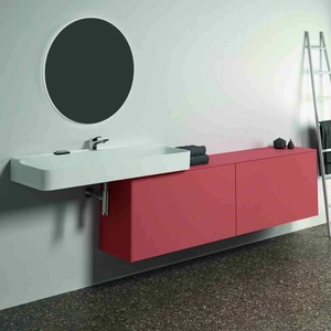 Ideal Standard Atelier Conca стенен шкаф с 2 чекмеджета и плот 200 см червен - матово оранжев (T4332Y3)
