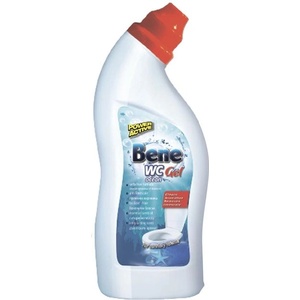 Bene Препарат за почистване на тоалетна Bene, гел, океан, 750 ml, син