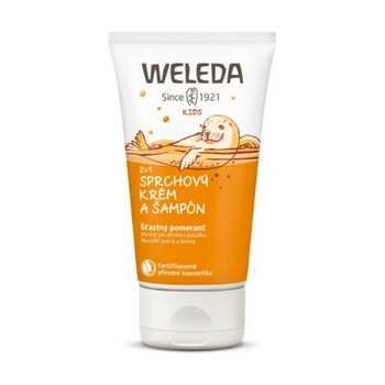 WELEDA Sprchový krém a šampón Šťastný pomaranč 2 v 1 150 ml
