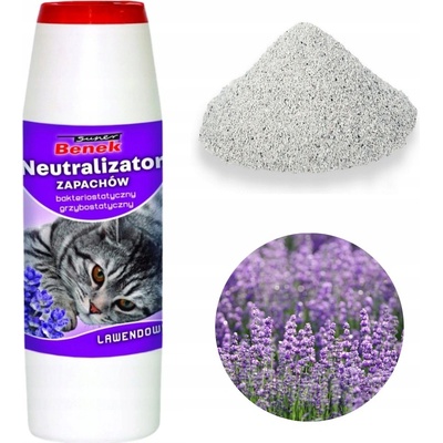 BENEK Neutralizátor zápachů levandule 500 g – Sleviste.cz