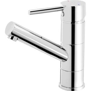 FDesign Смесител за мивка FDesign Flusso с мобилен чучур, гланциран хром (FD1-FLS-2A-11)