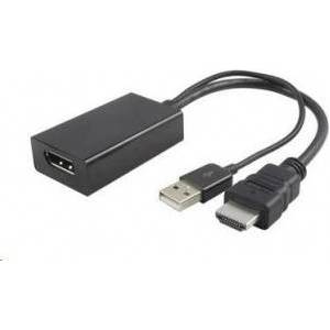 PremiumCord AV Adapter PremiumCord HDMI - DisplayPort + USB-A black