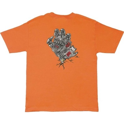 SANTA CRUZ triko Godzilla Mecha Hand SS Midweight T Shirt Texas Orange (152621)