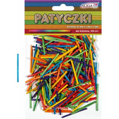 ALIGA dřívka PK-0173 MIX 500ks