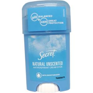 Secret крем стик дезодорант, 40мл, Natural Unscented
