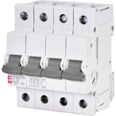 ETI P10 C 3p+N 32A 10kA 001901433
