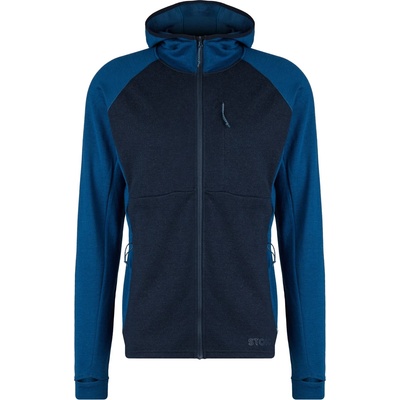 Stoic Мъжко вълнено яке Stoic Merino260 StadjanSt. Hoody Merino hoodie - Dark Navy / True Blue - размер 3XL (005-3489-1217)