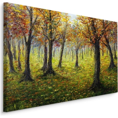 Plátno Podzimní Lesní Krajina II. Varianta: 70x50