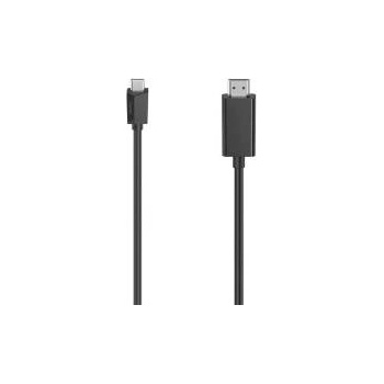 Hama Кабел USB-C към HDMI Hama 00200718 1 m Черен