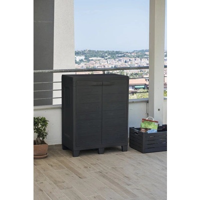 Woody 78 x 46 x 101 cm malá antracit