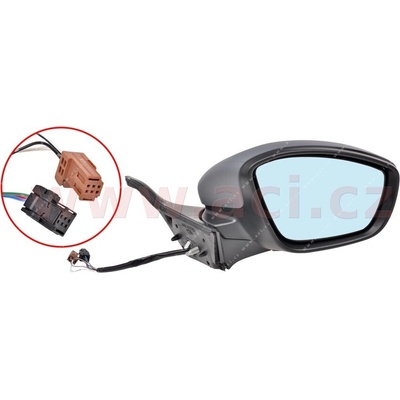 zp. zrcátko el. ovládané vyhřívané s tepl. čidlem pro lak P ACI 4034808