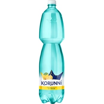 Korunní Jemně perlivá s příchutí citron 1,5 l
