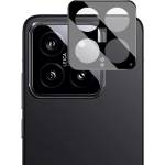 Techsuit Протектор за камера за Xiaomi 14 - Пълно стъкло за камера - Черен
