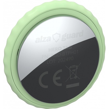 AlzaGuard Premium Hero Tag with FindMy zelený AGD-BTPH01E
