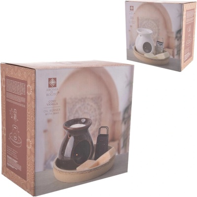 Koopman aroma lampa na vonný vosk LILY bílá