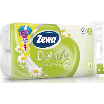 Zewa Deluxe Harmanček 3-vrstvový 8 ks