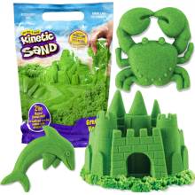 Spin Master Kinetic Sand pestrých farieb zelená 930 g