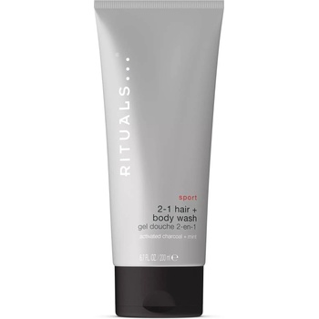 Rituals Sport Измивен гел за коса и тяло 2 в 1, 200 ml