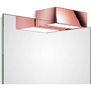 DECOR WALTHER Лампа над огледалото Box Clip On LED 15 см розово злато (0419716)