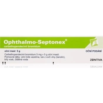 OPHTHALMO-SEPTONEX OPH 1MG/G OPH UNG 5G od 132 Kč - Heureka.cz