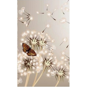 DIMEX ART s. r. o Флизелинов фототапет глухарче и пеперуда 150 x 250 см