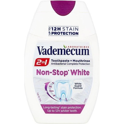 Vademecum Non-Stop White zubná pasta 75 ml
