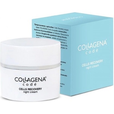 Collagena Code Cells Recovery - Нощен крем за лице 50мл