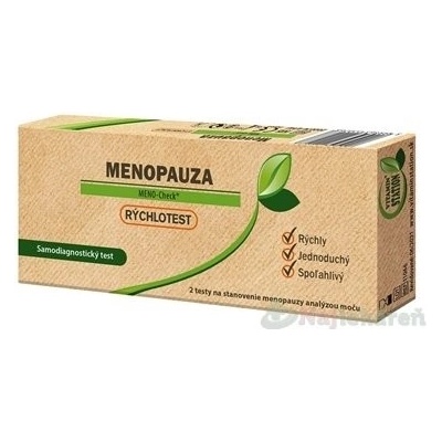 VITAMIN STATION Rýchlotest MENOPAUZA MENO-CHeck samodiagnostický test z moču 2 ks