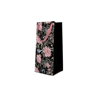 Dárková taška úzká - Flowers Mystery 10x7x22 cm