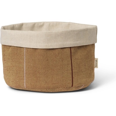 Ferm Living Košík na pečivo ITO 23 x 18 cm hnedá bavlna