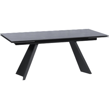 Carmen Разтегателна трапезна маса glogow - черна