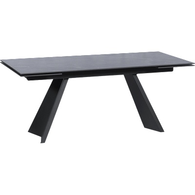 Carmen Разтегателна трапезна маса glogow - черна
