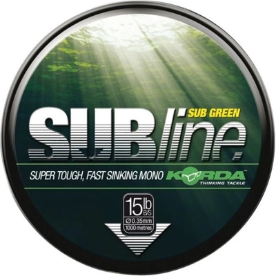 Korda Subline Ultra Touch Green 1000 m 0,30 mm 10 lb