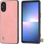 Sony Xperia 5 V ABEEL Litchi Texture Wallet Калъф и Протектор