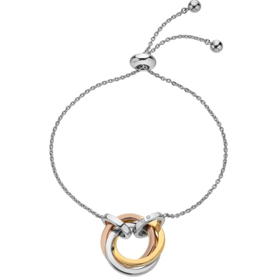 Hot Diamonds Luxusný tricolor náramok s diamantmi Trio DL707