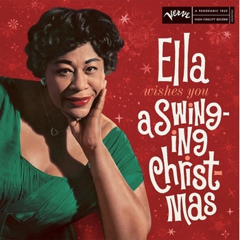 Ella Fitzgerald - Ella Wishes You A Swinging Christmas (Red Coloured) (Reissue) (LP) (0602458310641)