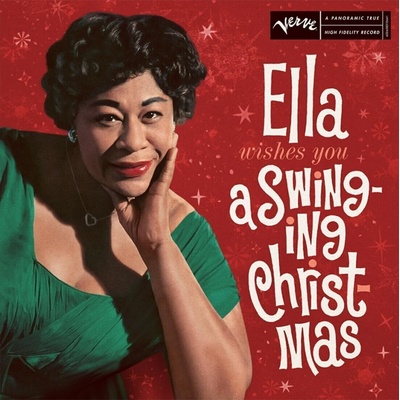 Ella Fitzgerald - Ella Wishes You A Swinging Christmas (Red Coloured) (Reissue) (LP) (0602458310641)