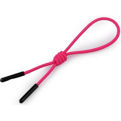 Poutko / taháček pružný - pink neon (10 ks)