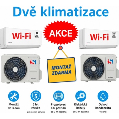 Sinclair SKY 3,5 kW 2 ks