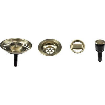 Sinks komponenty pre granitový drez s ovládačom - bronz modern