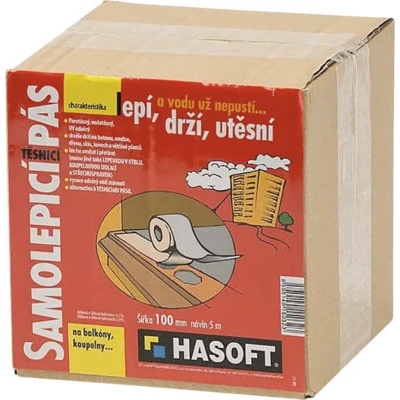 HASOFT Tesniaci samolepiaci páska 100 mm x 5 m