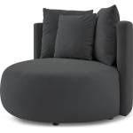 Bobochic Paris Тъмносиво кадифено кресло Cesar - Bobochic Paris (WT-ROND-1.5--W_1 P916)