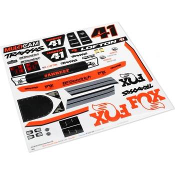 Traxxas Лепенки Traxxas UDR Decals, Unlimited Desert Racer, Fox Edition TRX8515 (TRX8515)