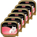 Animonda Vom Feinsten Adult Cats - с пуйски сърца 6 x 100г