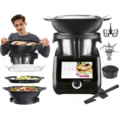SilverCrest kuchyňský robot Monsieur Cuisine Smart šedý Lidlomix C1 2025 – Zboží Dáma
