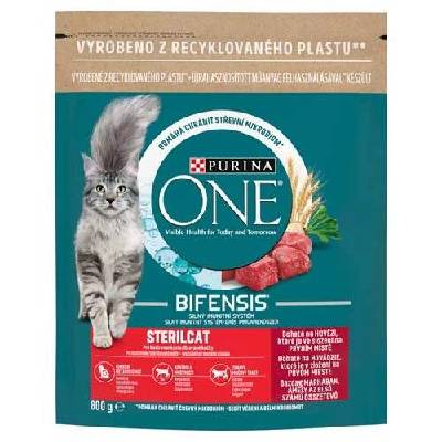PURINA ONE 800g Sterilcat s hovädzím (PURINA ONE 800g Sterilcat s hovädzím)
