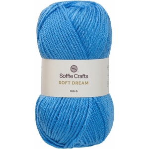 Soffie Crafts Soft Dream 08259 Iris Blue Плетива прежда (SC09670-08259)