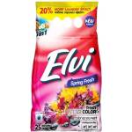 Elvi Перилен препарат Elvi, прах, за цветно пране, пролетна свежест, 2 kg